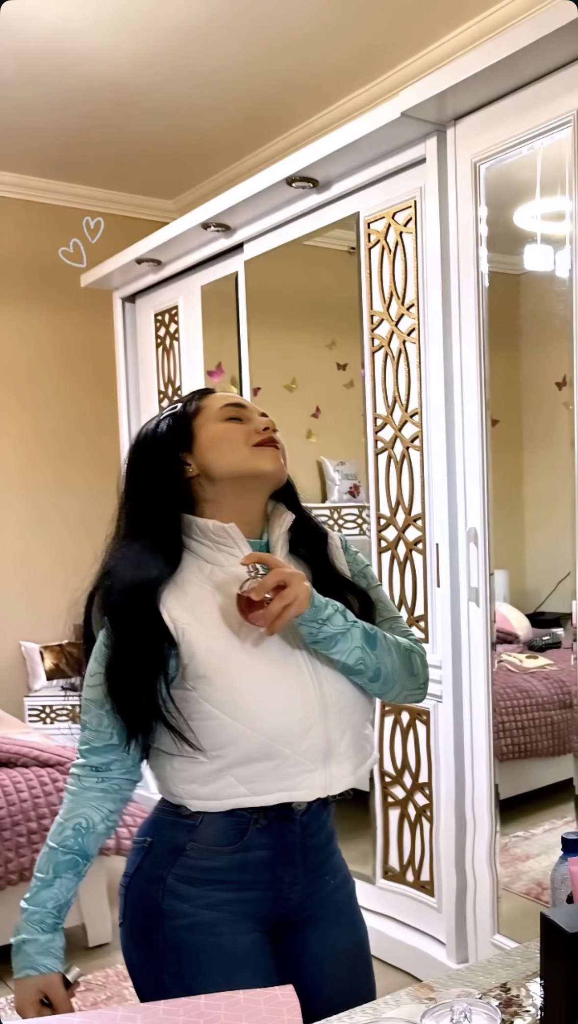 Sisi enjoying a playful moment